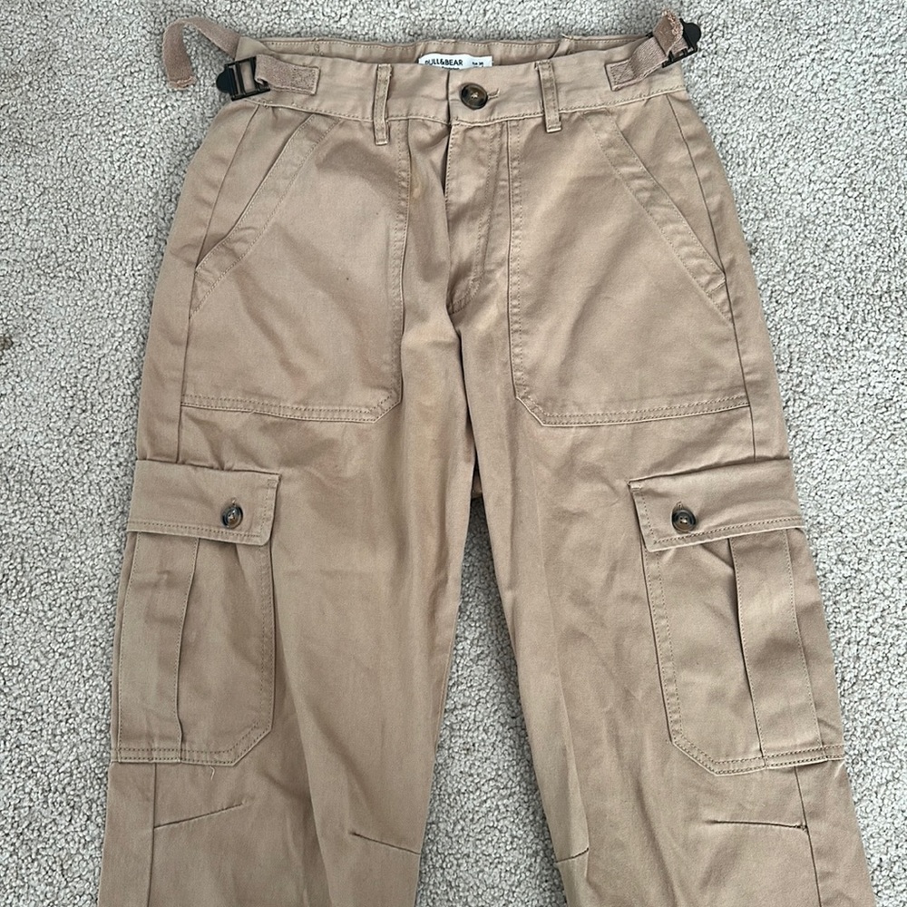 Tan Adjustable CARGO PANT